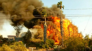 San Diego firestorm